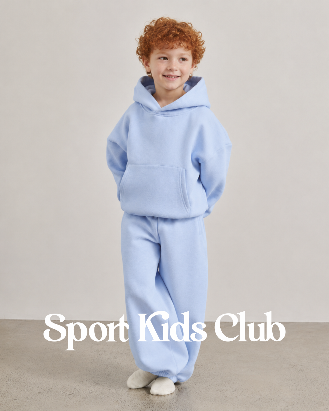 Conjunto Infantil Blusa Canguru/Calça Over-Fit em Moletom KIDS1© (Pack-2)