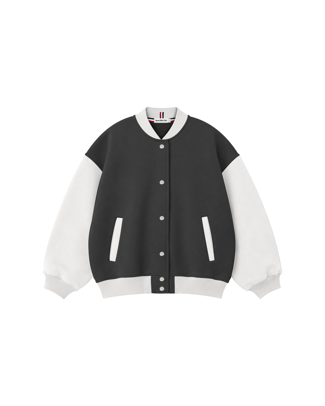Jaqueta Infantil Colegial Over-Fit em Moletom KIDS1©