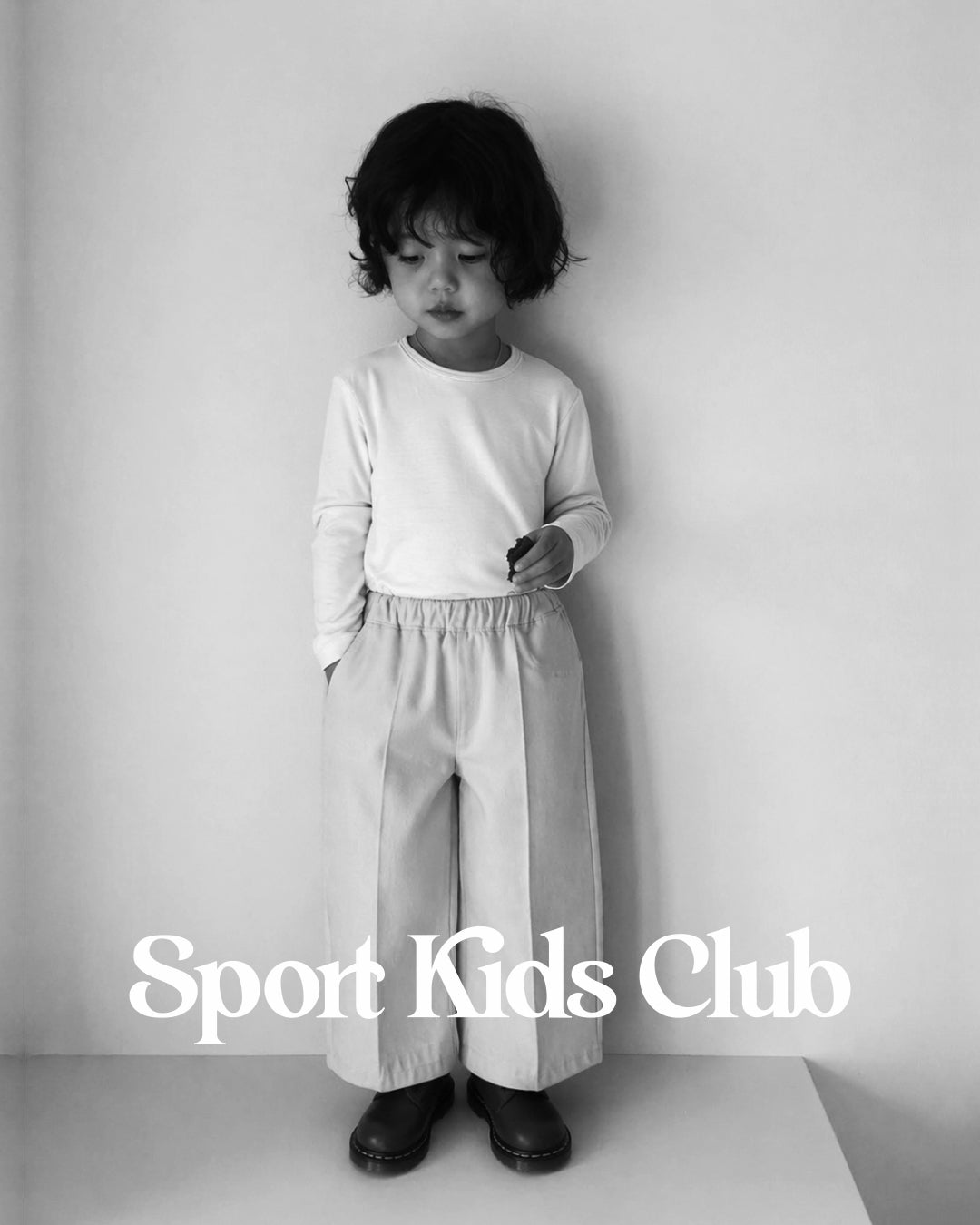 Camiseta Infantil Manga Longa Regular-Fit em Malha KIDS1©