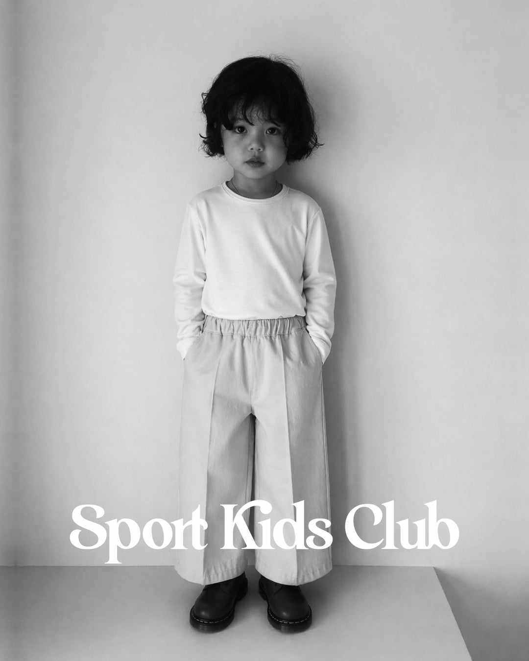 Camiseta Infantil Manga Longa Regular-Fit em Malha KIDS1©