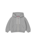 Blusa Infantil Canguru com Zíper Regular-Fit em Moletom KIDS1©