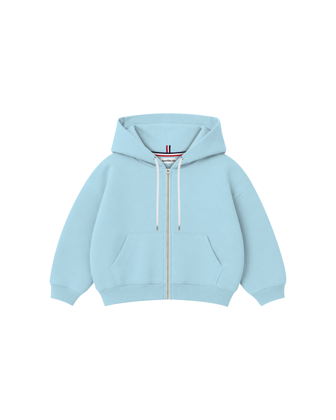 Blusa Infantil Canguru com Zíper Regular-Fit em Moletom KIDS1©