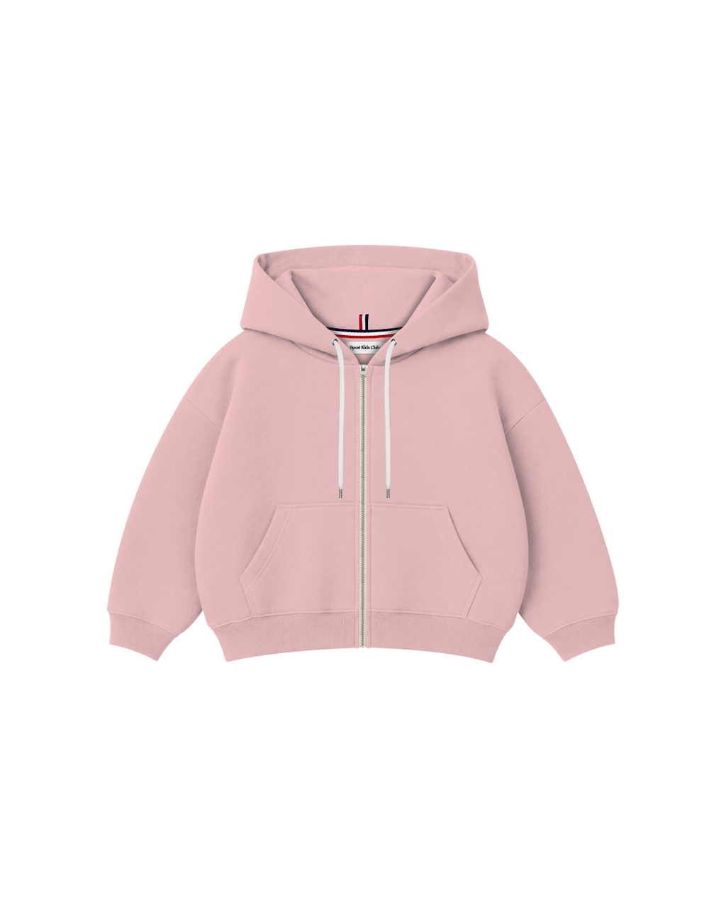 Blusa Infantil Canguru com Zíper Regular-Fit em Moletom KIDS1©
