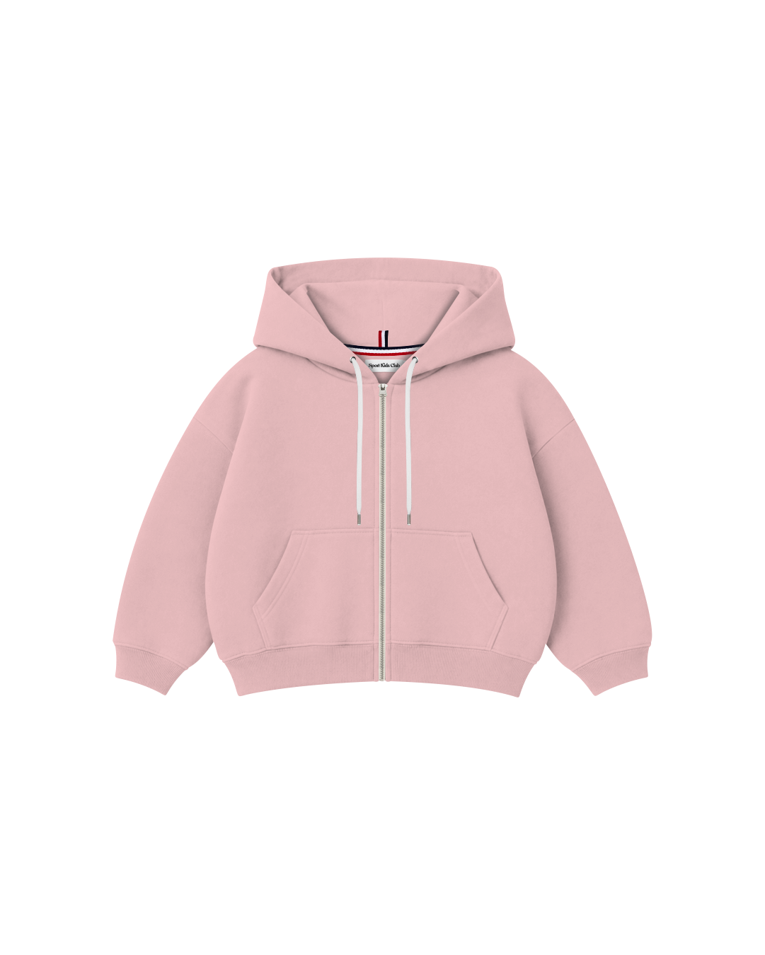 Blusa Infantil Canguru com Zíper Regular-Fit em Moletom KIDS1©