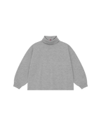 Camiseta Infantil Gola Alta Over-Fit em Malha KIDS1©