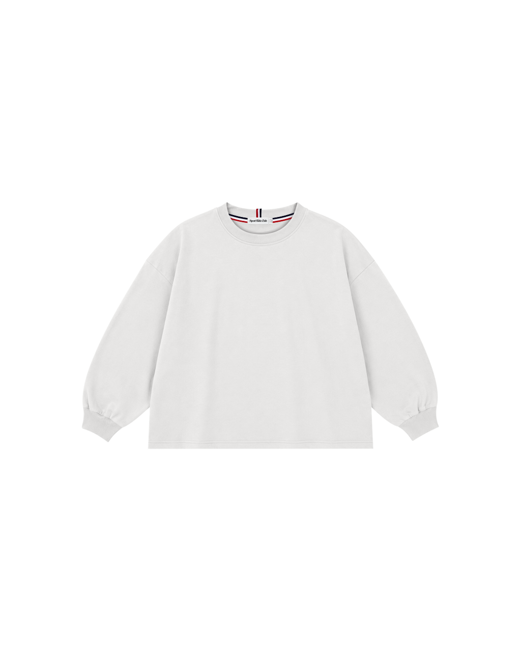 Camiseta Infantil Manga Longa Over-Fit em Malha KIDS1©