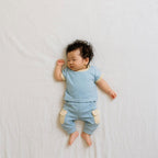 Calça Infantil Cargo Regular Fit em Moletom BABY2©