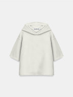 Blusa Infantil Capuz Manga Curta Over Fit em Moletom KIDS1©
