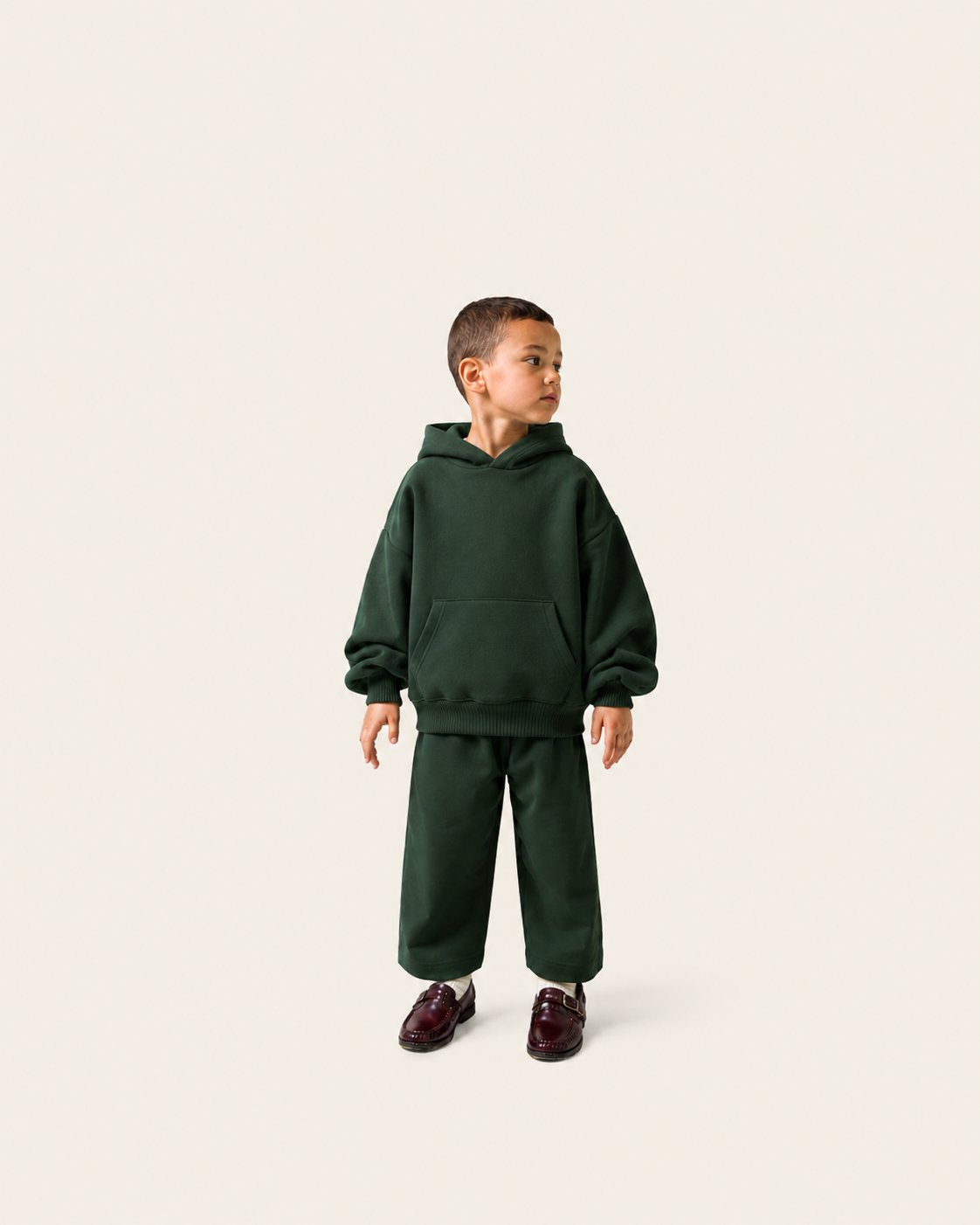 Blusa Infantil Canguru Capuz Regular Fit em Moletom DESERT CAMO©