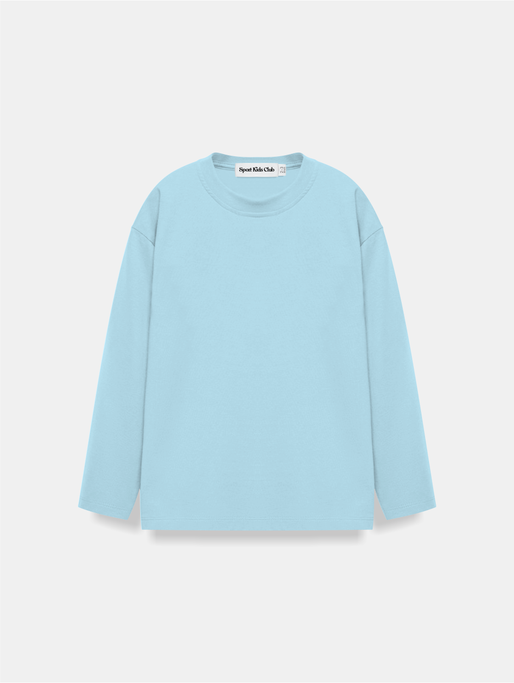 Camiseta Infantil Manga Longa Regular-Fit em Malha KIDS1©