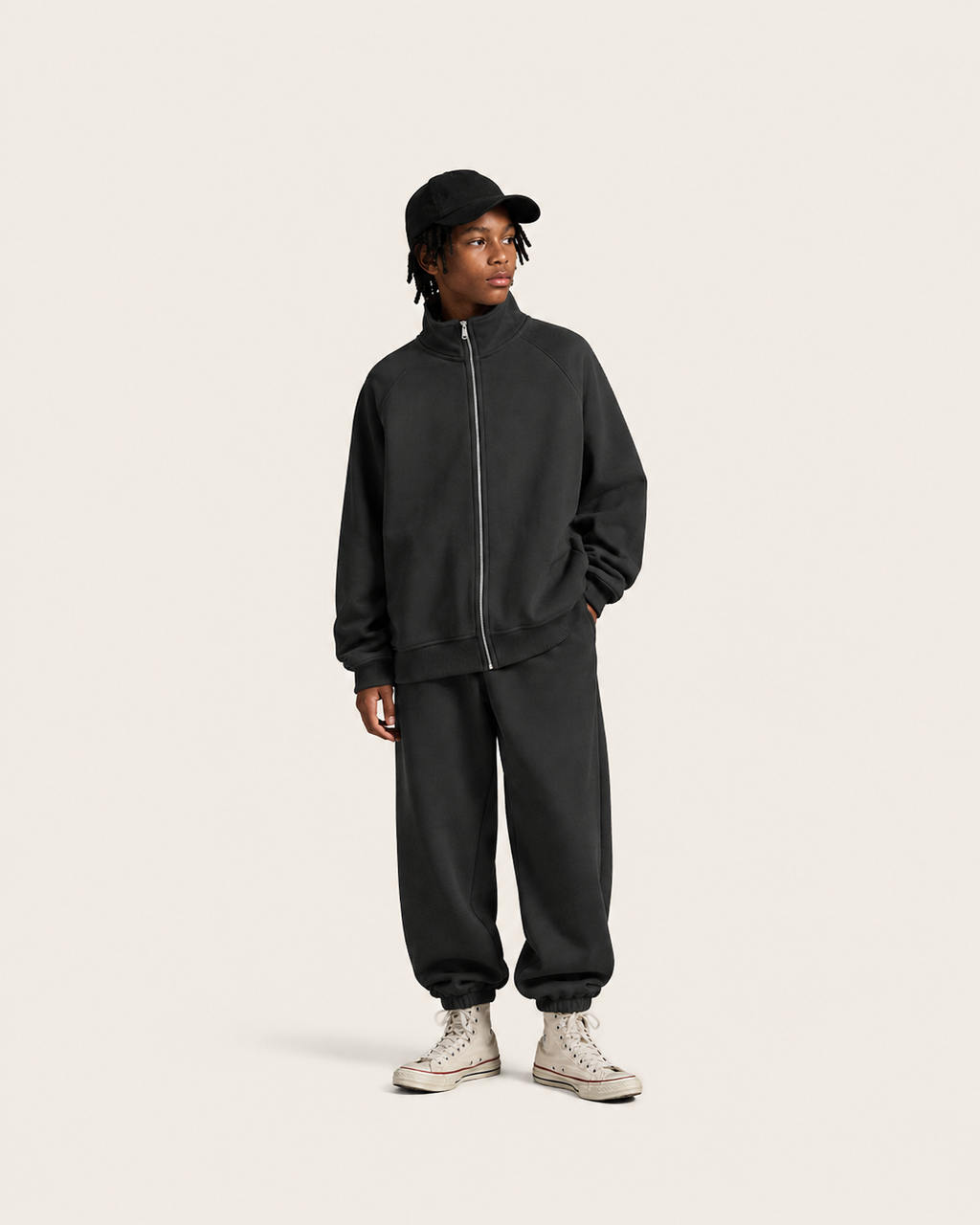Calça Infantil Jogger Regular Fit em Moletom KIDS1©