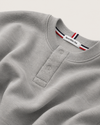 Blusa Infantil Henley Careca Over Fit em Moletom BABY1©