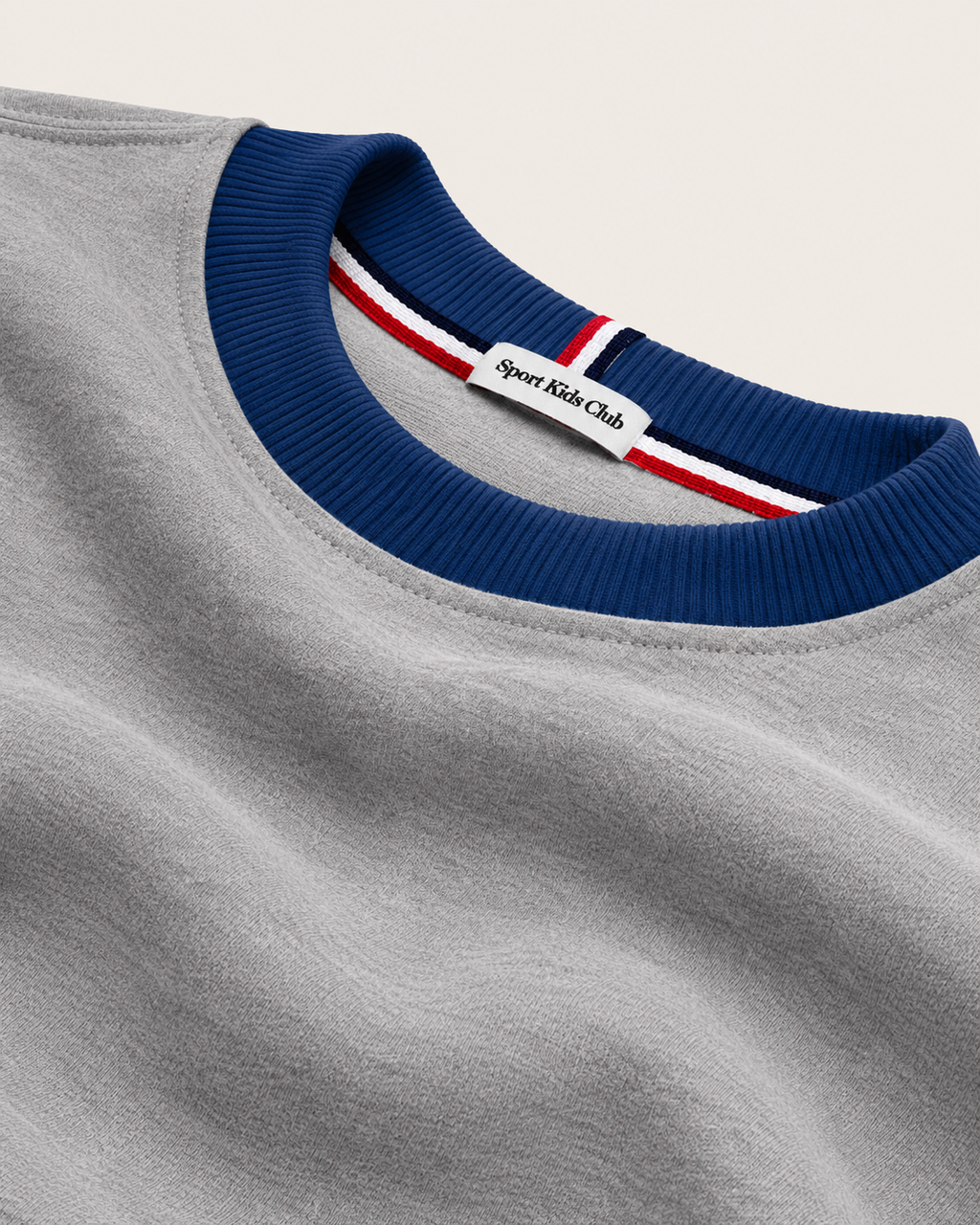 Camiseta Infantil Over-Fit Ringer em Moletom KIDS2©
