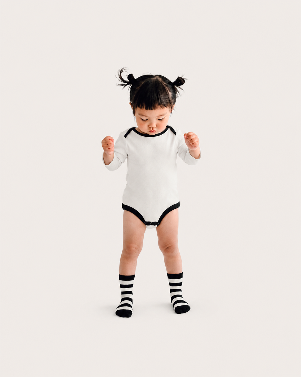 Body Infantil Manga Longa Slim Fit Super Cotton BABY2©