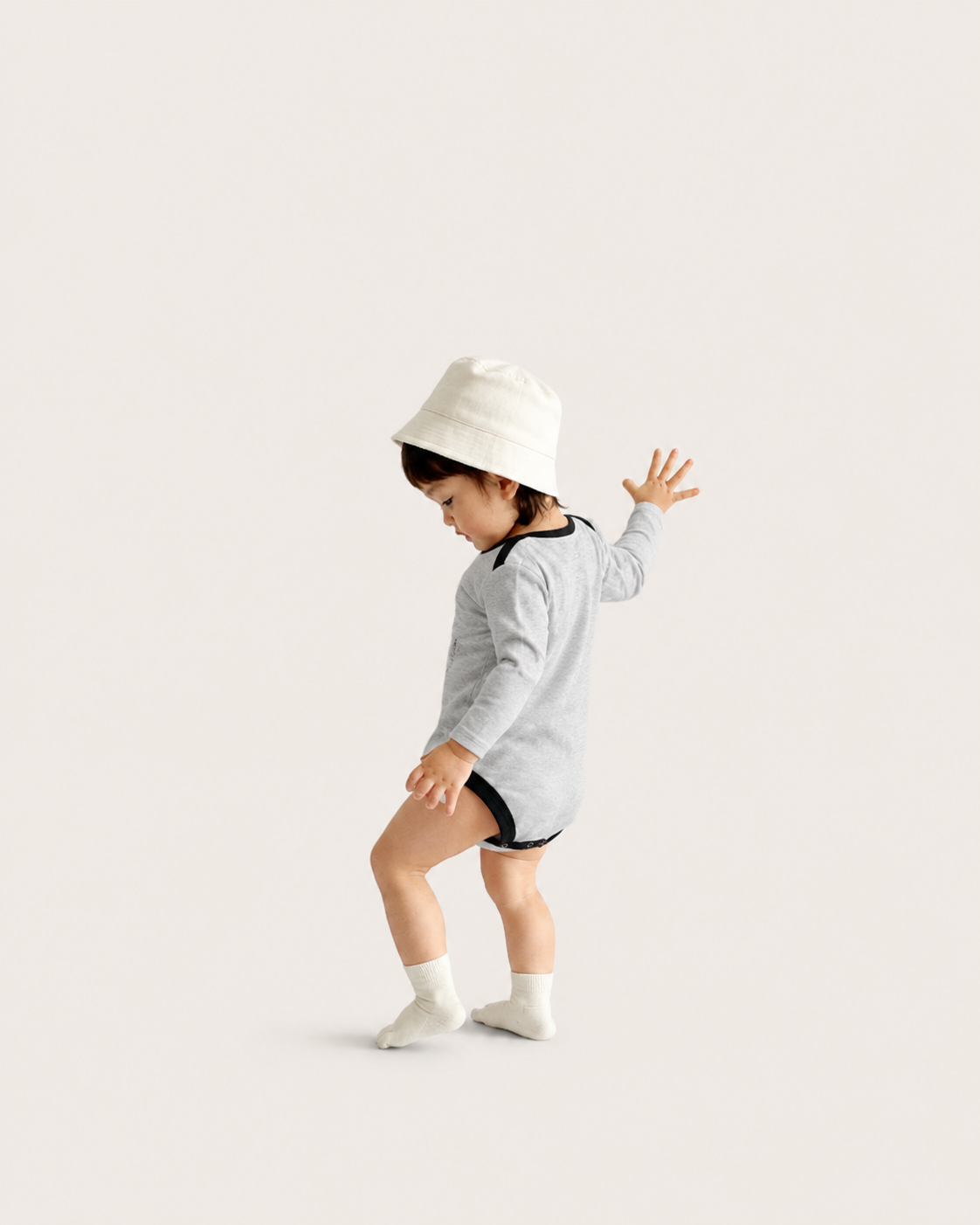 Body Infantil Manga Longa Slim Fit Super Cotton BABY2©